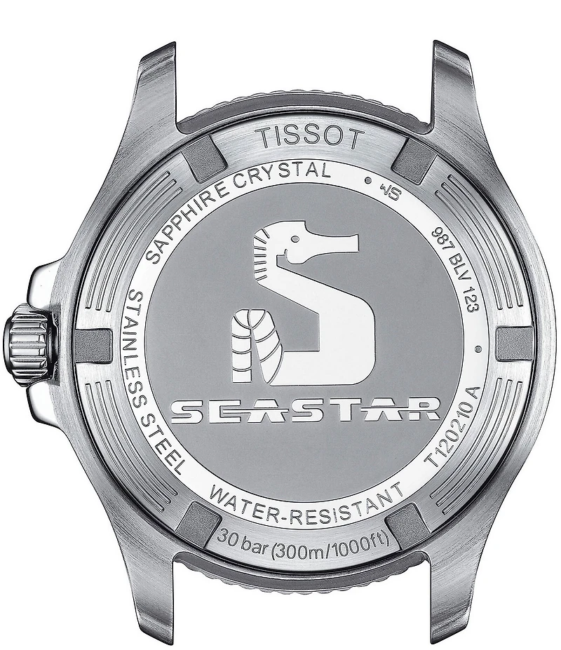 Tissot Women's Seastar 1000 Quartz Automatic Stainless Steel Bracelet Watch