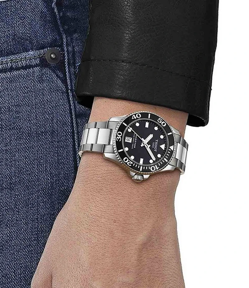 Tissot Women's Seastar 1000 Quartz Automatic Stainless Steel Bracelet Watch