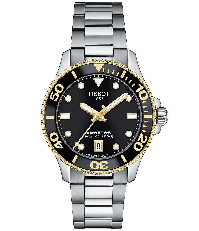 Tissot Women's Seastar 1000 Quartz Automatic Stainless Steel Bracelet Watch