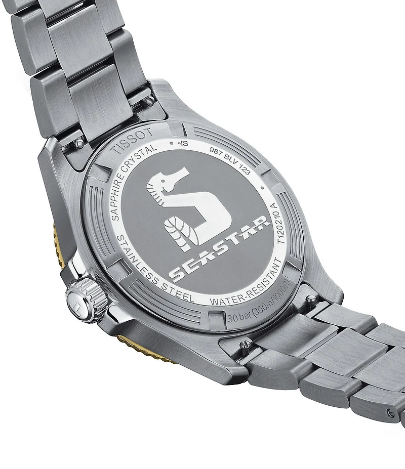 Tissot Women's Seastar 1000 Quartz Automatic Stainless Steel Bracelet Watch
