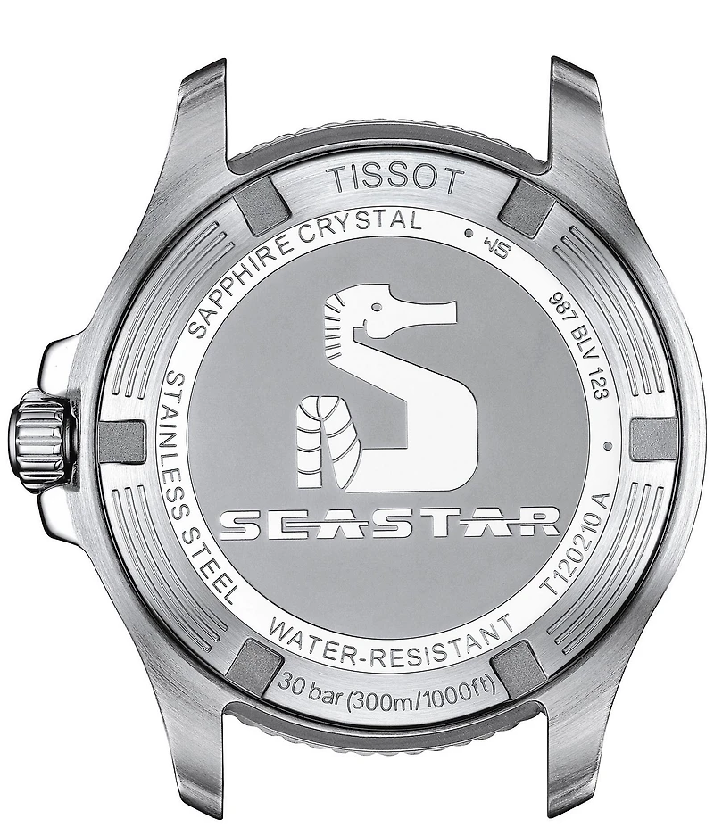 Tissot Women's Seastar 1000 Quartz Analog Two Tone Stainless Steel Bracelet Watch