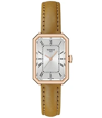 Tissot Women's SRV Classic Contemporary Collection Quartz Analog Leather Strap Watch