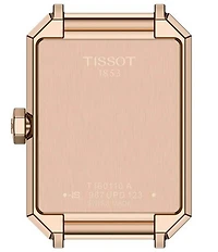 Tissot Women's SRV Classic Contemporary Collection Quartz Analog Leather Strap Watch