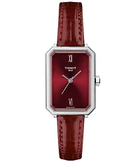 Tissot Women's SRV Quartz Analog Leather Strap Watch