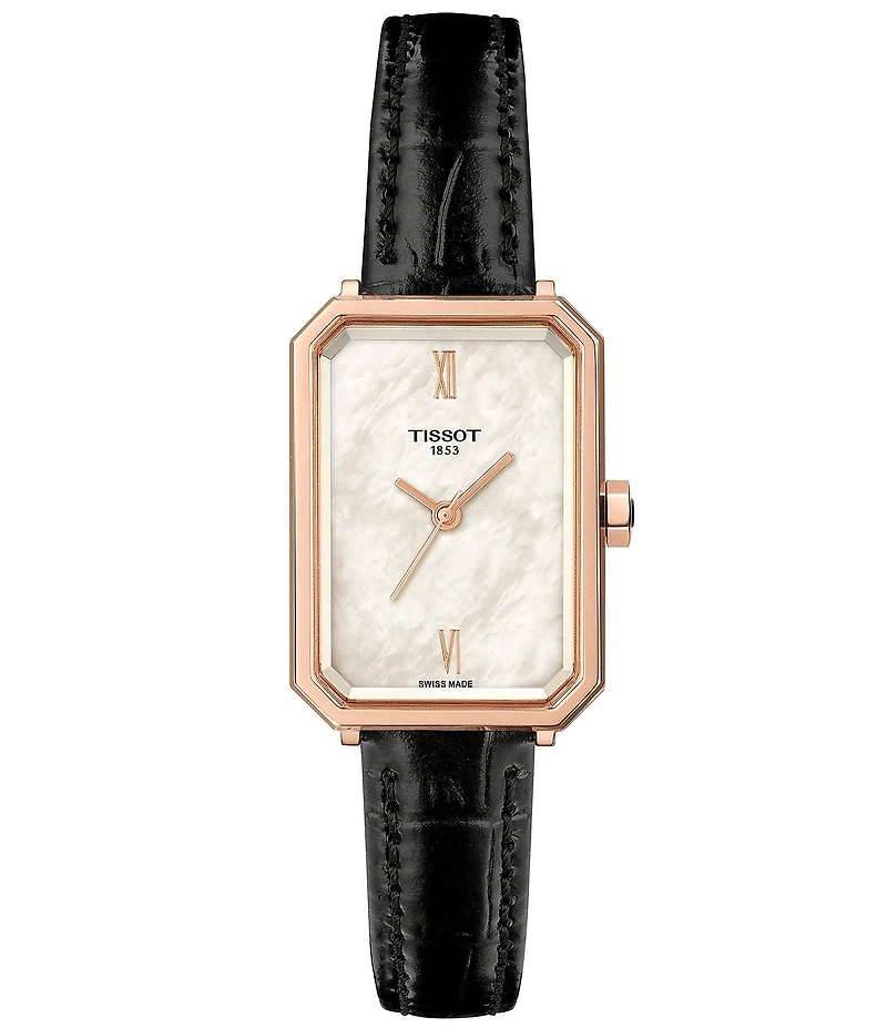 Tissot Women's SRV Quartz Analog Leather Strap Watch