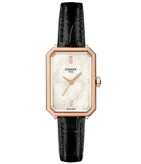 Tissot Women's SRV Quartz Analog Leather Strap Watch