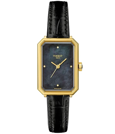 Tissot Women's SRV Quartz Analog Leather Strap Watch