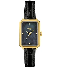 Tissot Women's SRV Quartz Analog Leather Strap Watch