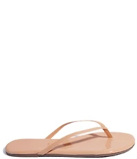 TKEES Lilly Glosses Patent Leather Flip Flops