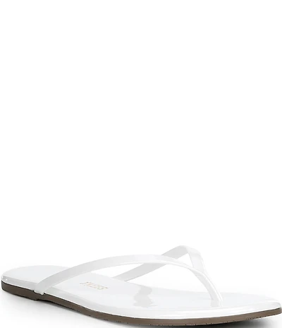 TKEES Glosses Patent Leather Flip-Flops