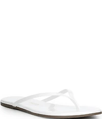 TKEES Glosses Patent Leather Flip-Flops