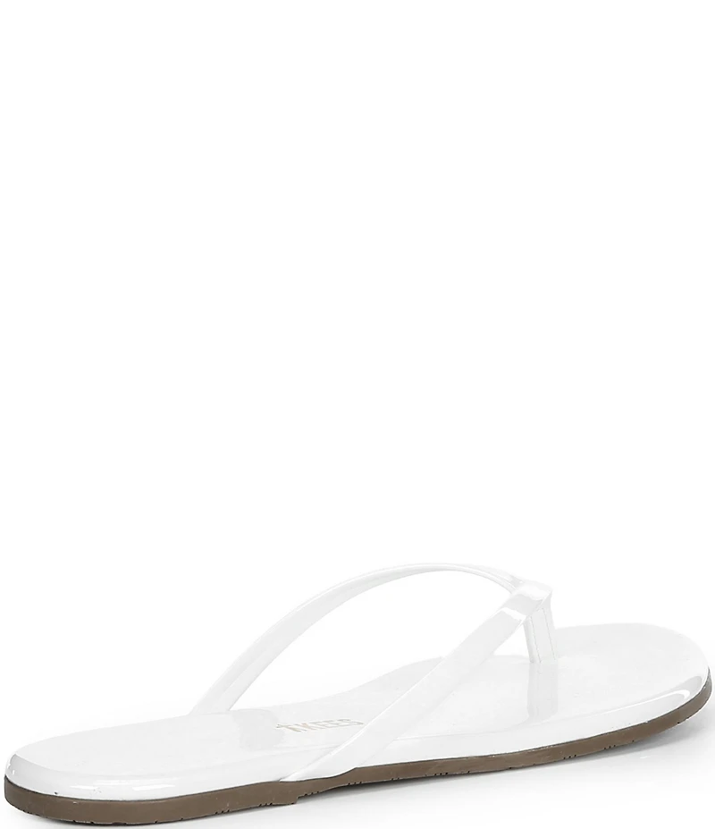 TKEES Glosses Patent Leather Flip-Flops