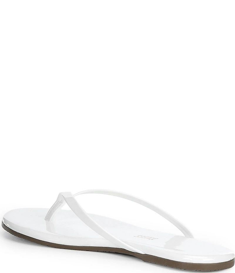 TKEES Glosses Patent Leather Flip-Flops
