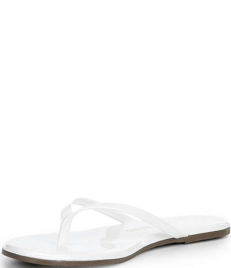 TKEES Glosses Patent Leather Flip-Flops