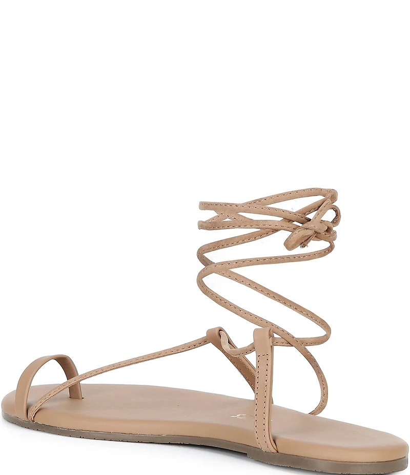 TKEES Jo Suede Ankle Strap Sandals