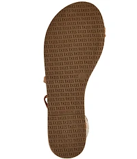 TKEES Jo Suede Ankle Strap Sandals