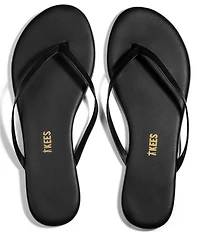 TKEES Lilly Liners Leather Flip Flops