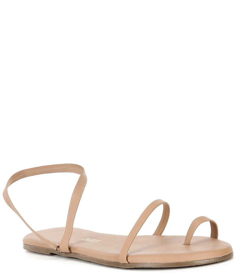 TKEES Mia Napa Leather Ankle Strap Sandals