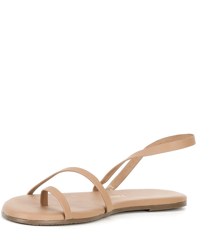 TKEES Mia Napa Leather Ankle Strap Sandals
