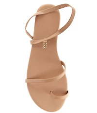 TKEES Mia Napa Leather Ankle Strap Sandals
