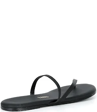TKEES Sarit Leather Flip Flops