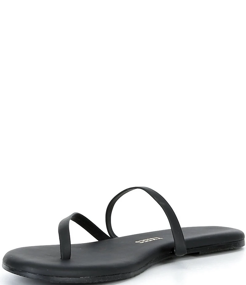 TKEES Sarit Leather Flip Flops