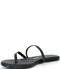 TKEES Sarit Leather Flip Flops