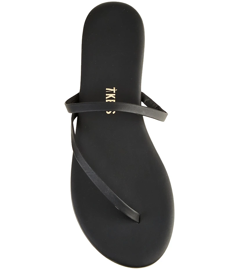 TKEES Sarit Leather Flip Flops