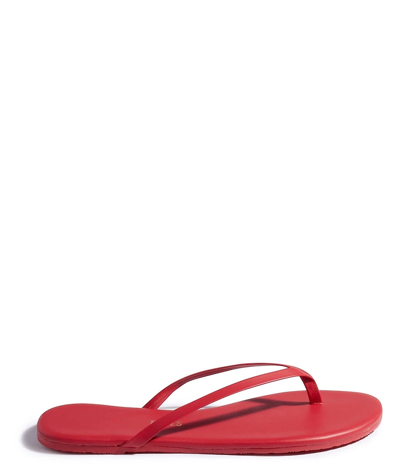 TKEES Lilly Pigments Leather Flip Flops