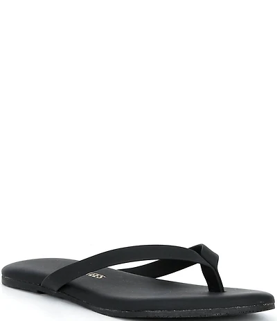 TKEES The Boyfriend Leather Flip Flops