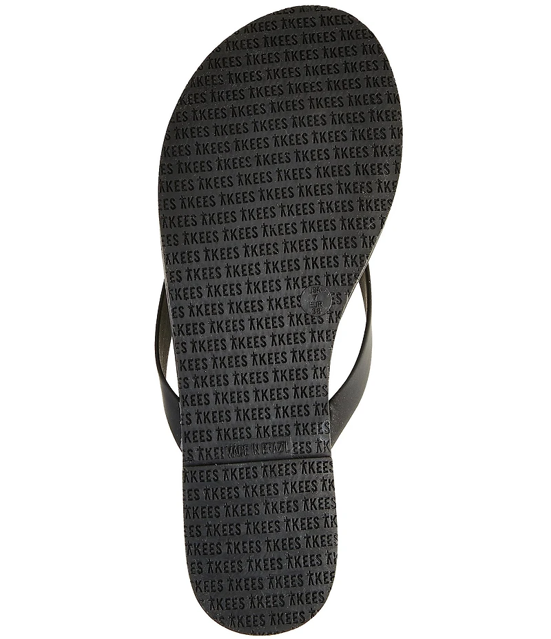 TKEES The Boyfriend Leather Flip Flops