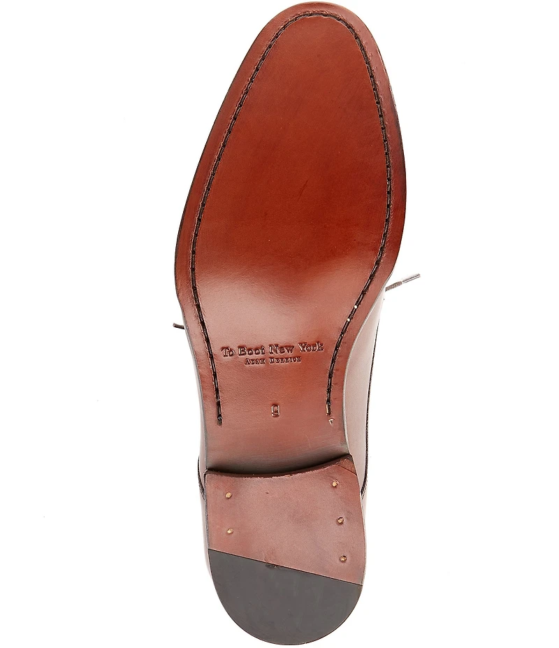 To Boot New York Men's Declan Plain Toe Lace Up Oxfords