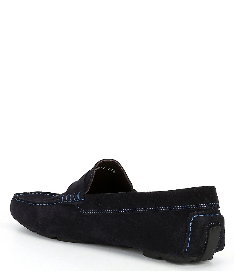 To Boot New York Men's Suede Driver Penny Loafers