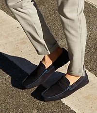 To Boot New York Men's Suede Driver Penny Loafers