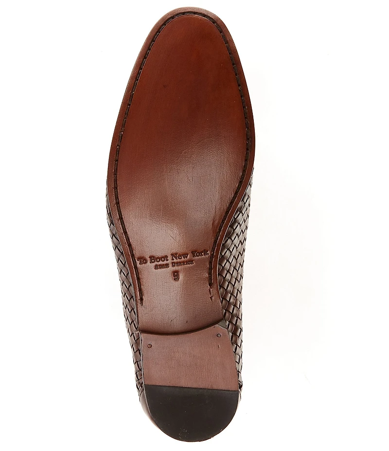 To Boot New York Men's Zenith Woven Penny Loafers