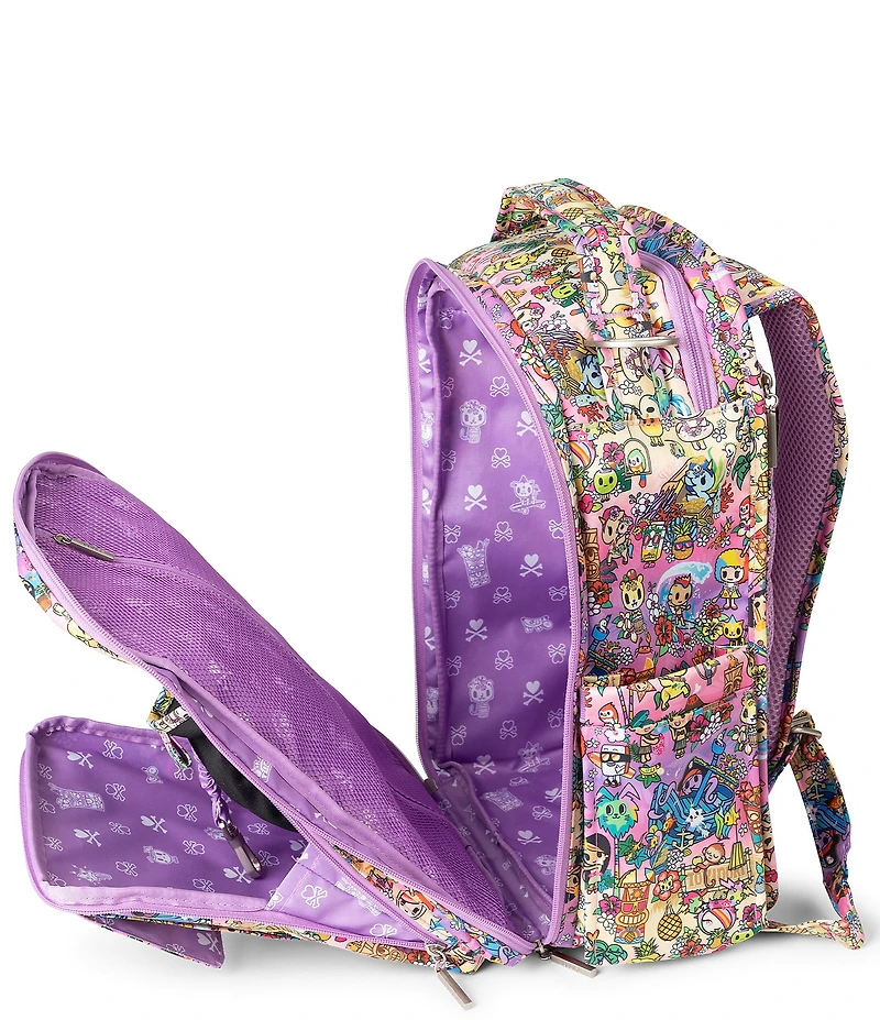 Tokidoki x JuJuBe Be Right Back Backpack Diaper Bag - Toki Tiki Eidtion