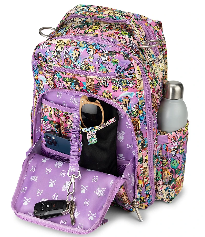 Tokidoki x JuJuBe Be Right Back Backpack Diaper Bag - Toki Tiki Eidtion