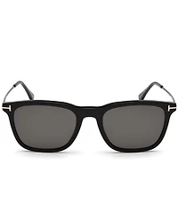 TOM FORD Men's Arnaud 53mm Wayfarer Polarized Sunglasses