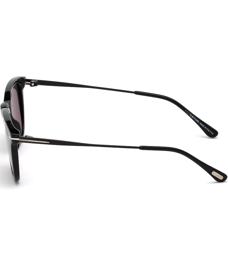 TOM FORD Men's Arnaud 53mm Wayfarer Polarized Sunglasses