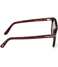 TOM FORD Men's Barron 54mm Tortoise Frame Square Sunglasses