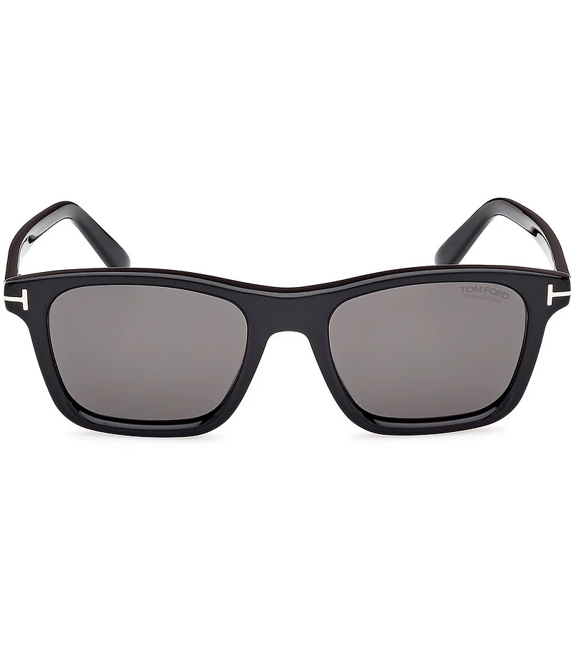 TOM FORD Men's Barron 54mm Square Polarized Sunglasses