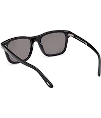 TOM FORD Men's Barron 54mm Square Polarized Sunglasses