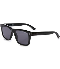 TOM FORD Men's Buckley 56mm Square Sunglasses