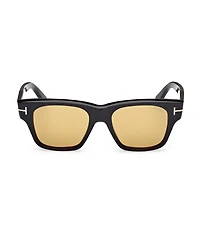TOM FORD Men's Caine 53mm Square Sunglasses