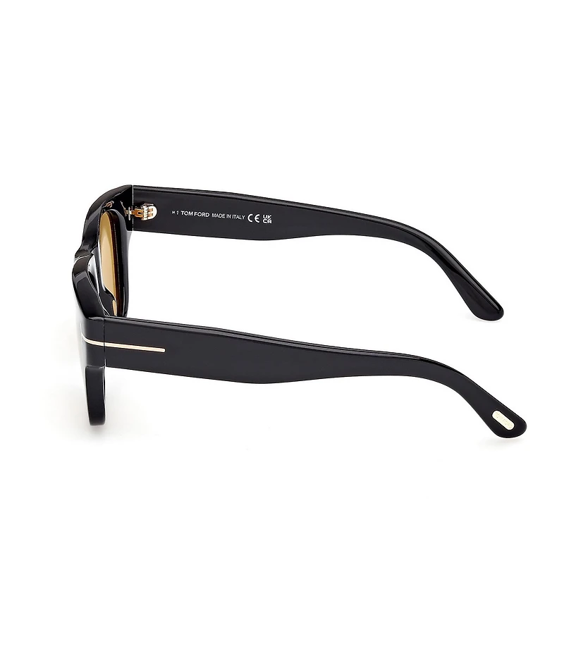 TOM FORD Men's Caine 53mm Square Sunglasses