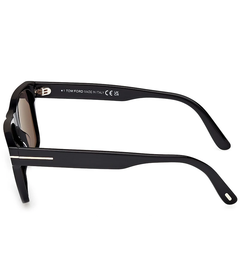 TOM FORD Men's Calder 55mm Square Sunglasses