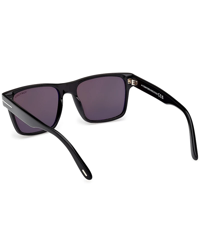 TOM FORD Men's Calder 55mm Square Sunglasses