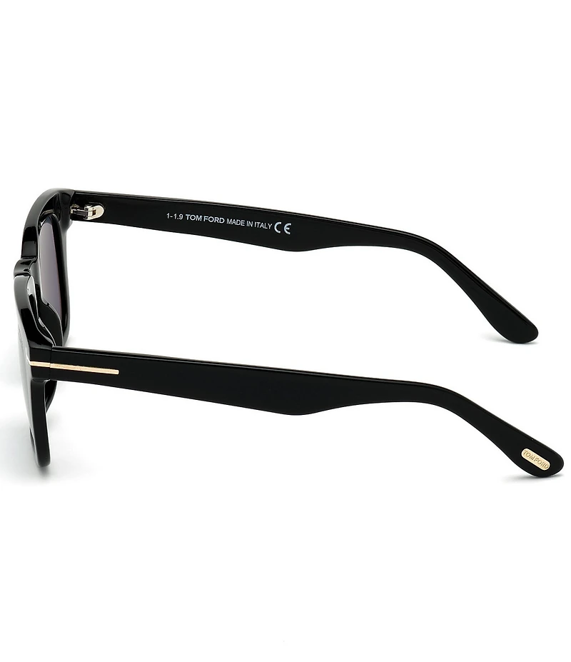 TOM FORD Men's Dax 48mm Square Polarized Sunglasses