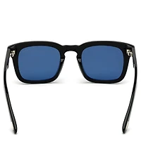 TOM FORD Men's Dax 48mm Square Polarized Sunglasses