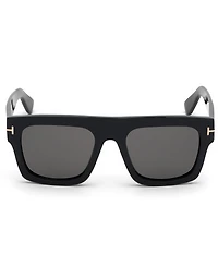 TOM FORD Men's Fausto 53mm Square Sunglasses
